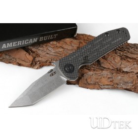 Steel lock Zero Tolerance ZT0620 folding knife with carbon fiber handmade UD405302 